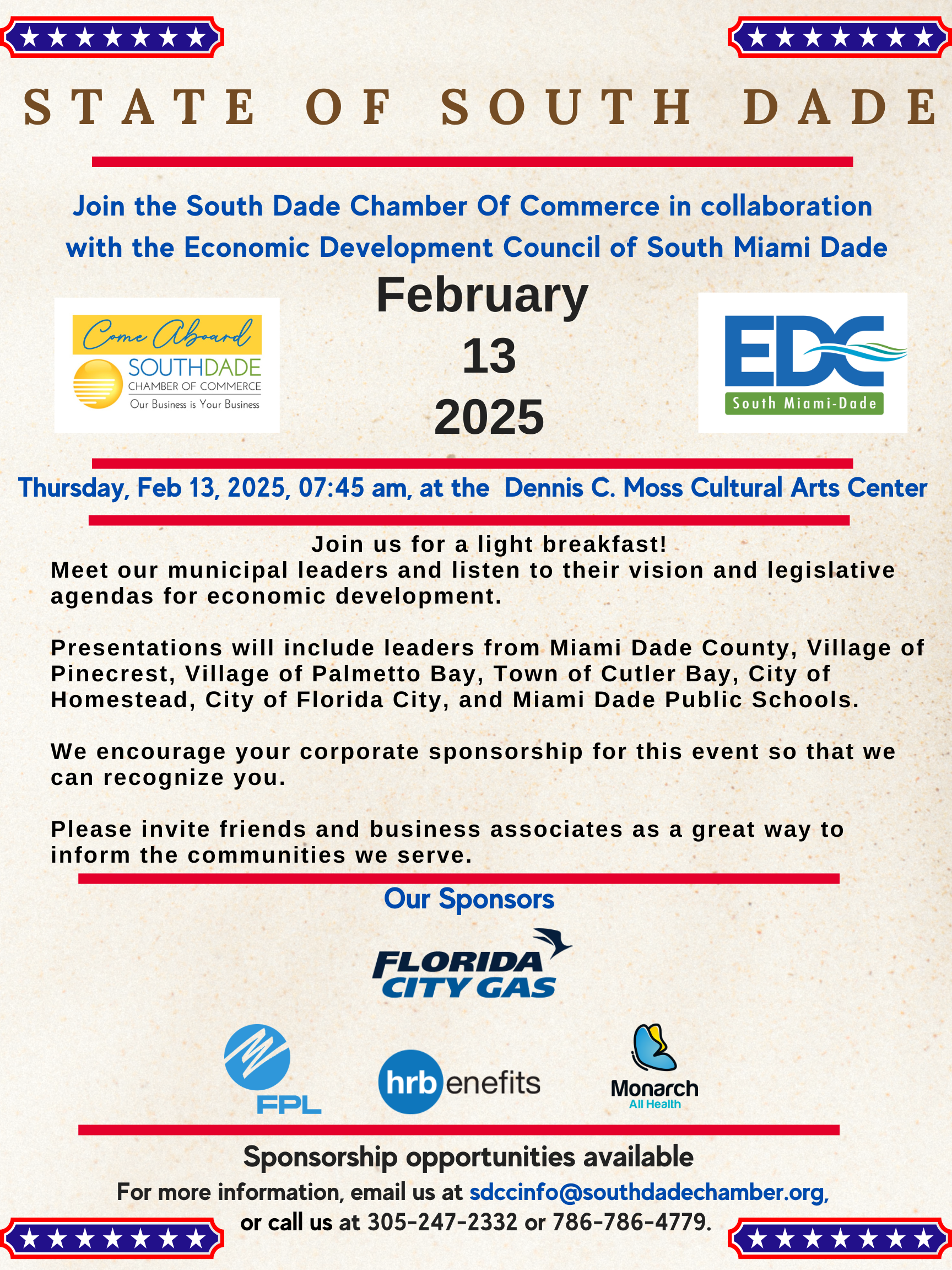 Save the Date: State of South Dade 2025