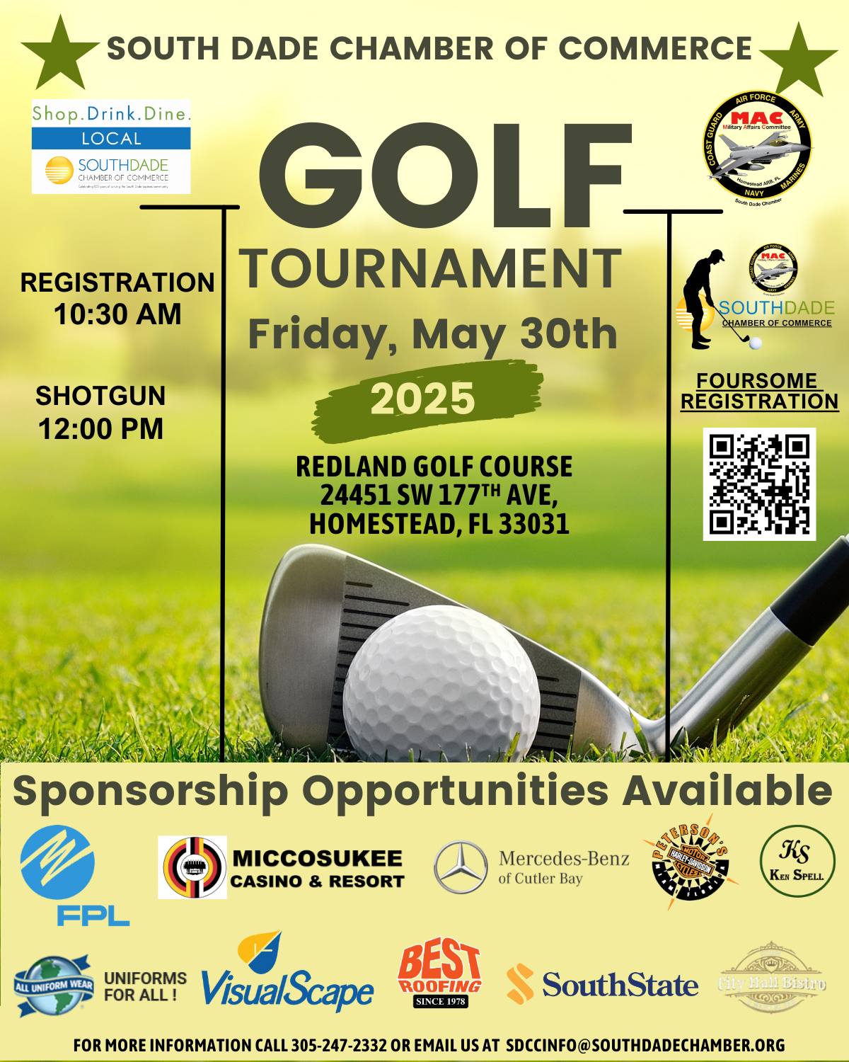 SDCC/MAC Golf Tournament 2025